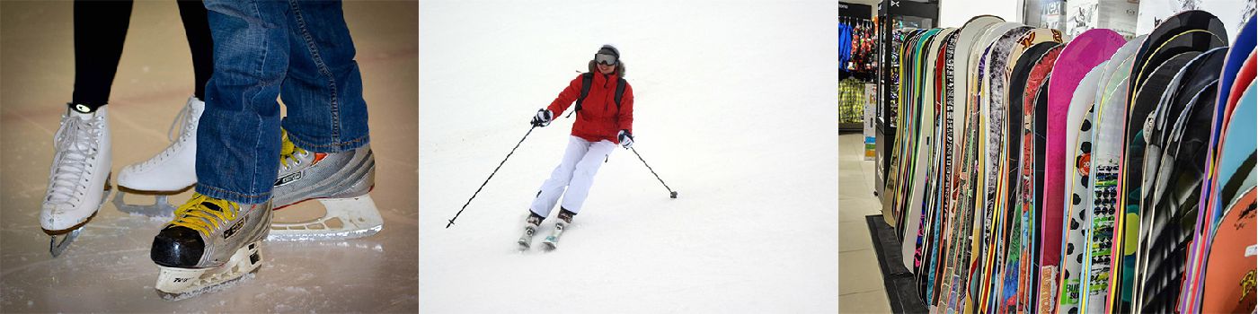 Schlittschuh-, Ski- & Snowboard-Service